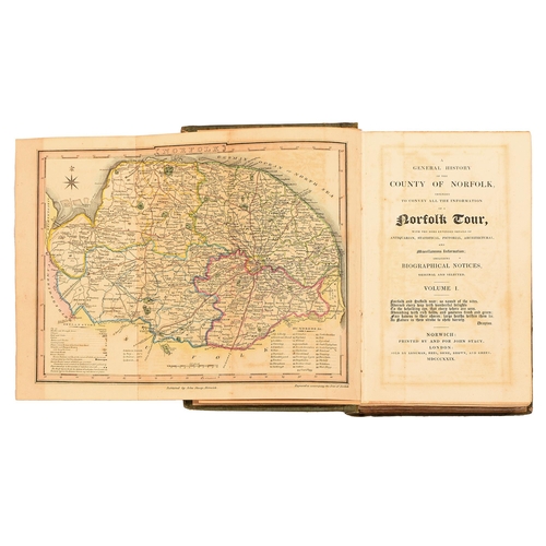 Appraisal: Norwich printed A General History of the County of Norfolk