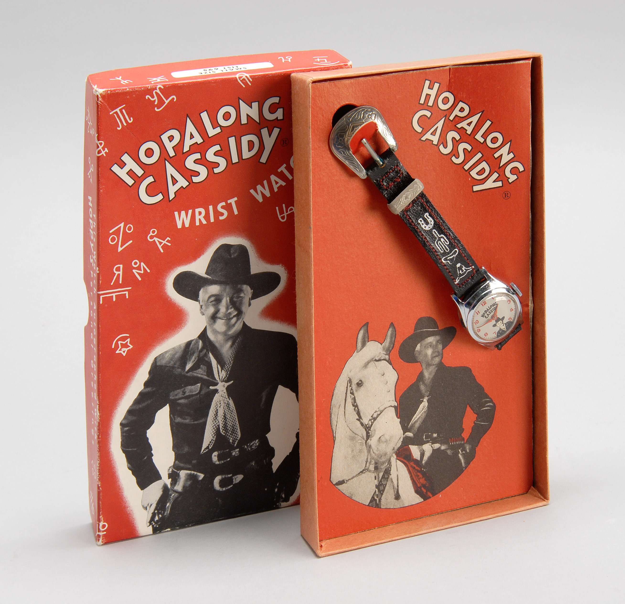 Appraisal: BOXED HOPALONG CASSIDY CHILD'S WRIST WATCH Made by The United