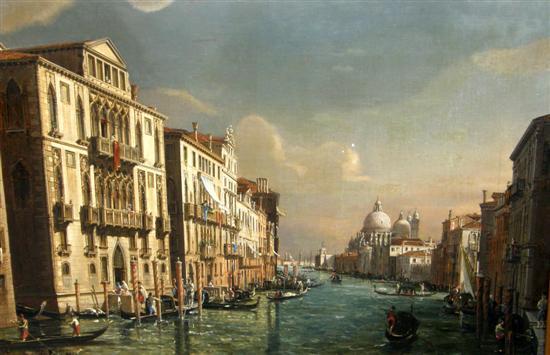 Appraisal: Francesco Zanin The Grand Canal Venice looking towards La Basilica