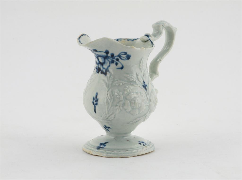 Appraisal: A Pennington s Liverpool blue and white jug