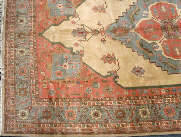 Appraisal: A Romanian carpet size approximately ft x ft