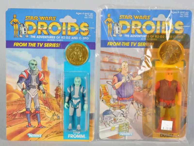 Appraisal: Lot of Star Wars Droids Carded Figures Description Includes Jord