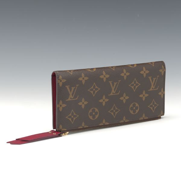 Appraisal: LOUIS VUITTON MONOGRAM ADEL WALLET x Monogram canvas featuring a