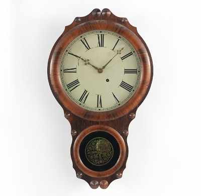 Appraisal: Seth Thomas Office Wall Clock ca Time only spring wound