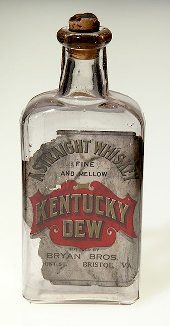 Appraisal: Bristol Tennessee Va Bottle Exclusive on Bidsquare Kentucky Dew paper