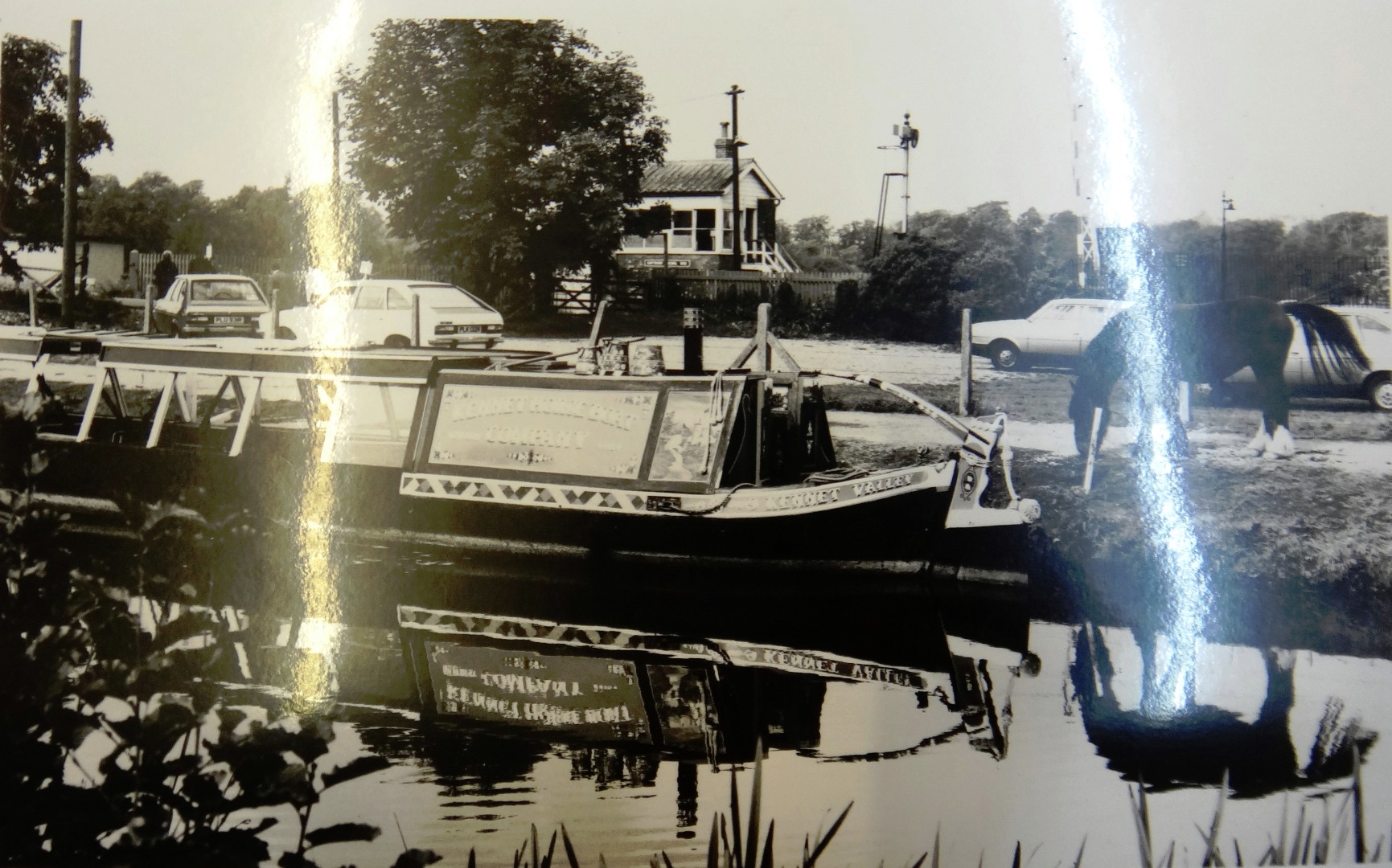 Appraisal: CANALS DOCKS Associated - a collection of b w photos