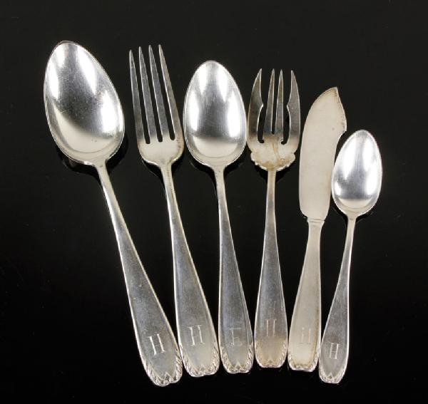 Appraisal: - Reed and Barton Flatware Set Sterling Reed and Barton