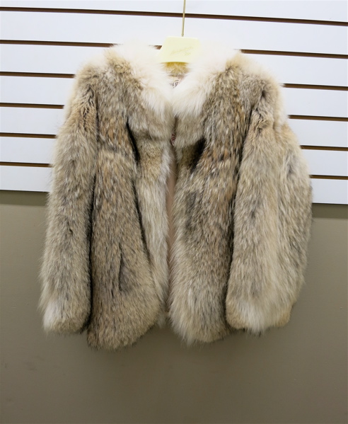 Appraisal: LADY'S FOX FUR COAT with three hook and eye closures