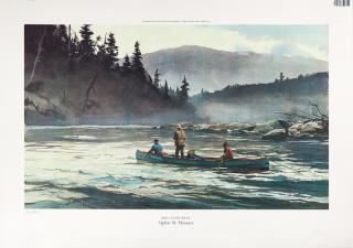 Appraisal: Ogden M Pleissner - Two Color PrintsBig Fish Rise by