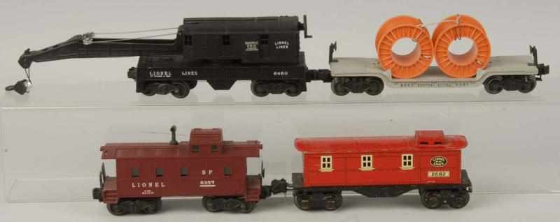 Appraisal: Lot of Lionel Train Items Description American Post-war O- gauge