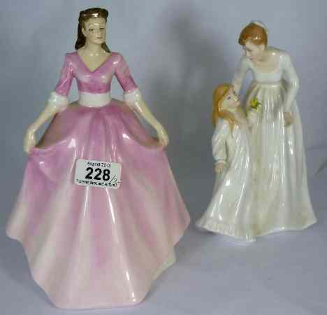 Appraisal: Royal Doulton Figure Gloria HN and Just for You HN