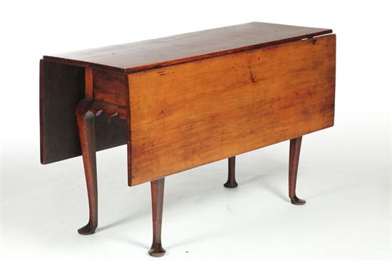 Appraisal: QUEEN ANNE DROP LEAF TABLE New England th century maple