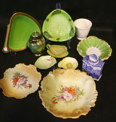 Appraisal: A quantity of Carlton ware comprising leaf form dishes and