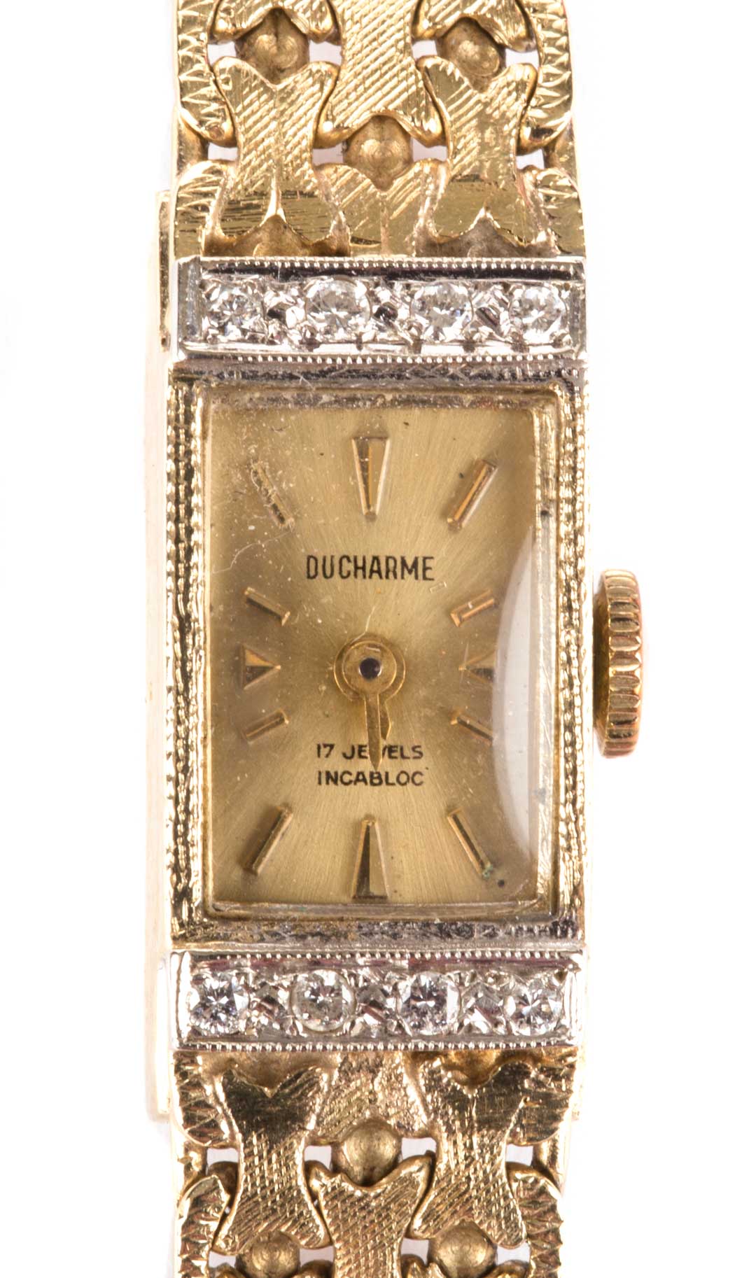 Appraisal: A Lady's K and Diamond Dress Watch K Ducharme jewels