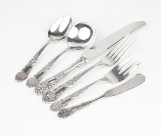 Appraisal: A Reed Barton sterling silver flatware service Designed by George