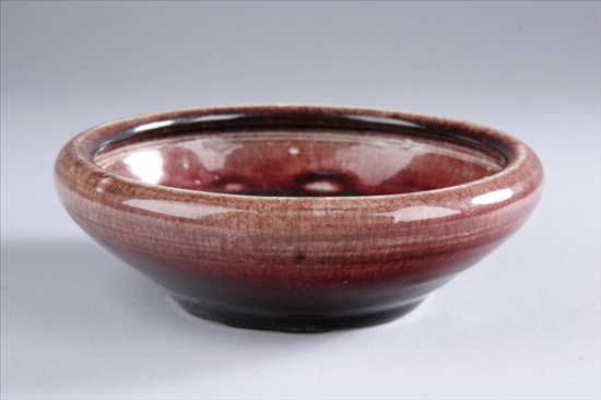 Appraisal: CHINESE COPPER RED PORCELAIN BOWL Ming Dynasty - in high