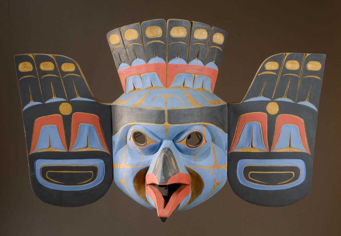 Appraisal: CHIEF LELOOSKA CARVED AND PAINTED MASK Kwakwaka'wakw Tribe Washington -