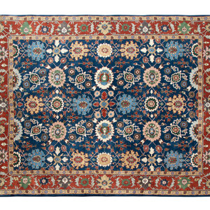 Appraisal: A Chinese Kurdistan Design Wool Rug th Century feet inches