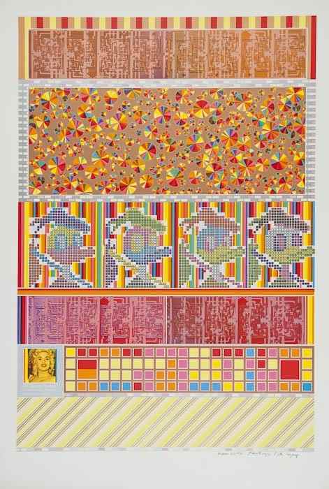 Appraisal: Sir Eduardo Paolozzi - Universal Electronic Vacuum eight silkscreens one