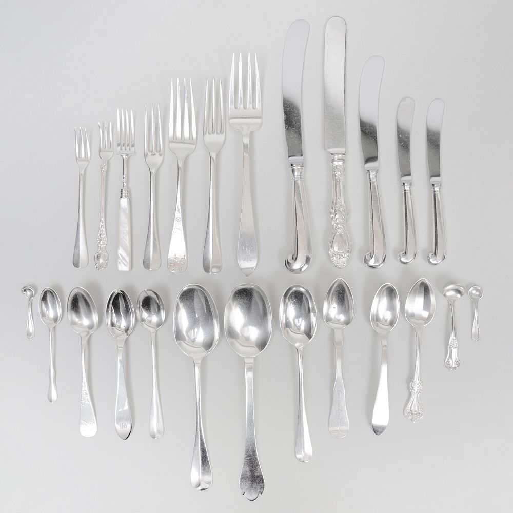 Appraisal: Stieff Silver Part Flatware Service and a Group of Additional