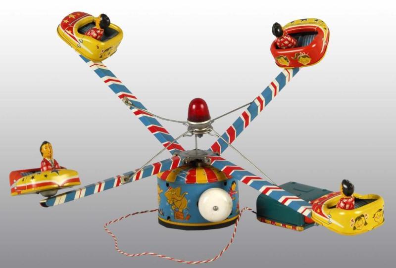 Appraisal: Japanese Tin Battery-Operated Octopus Amusement R Description Extremely scarce toy