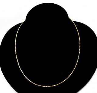 Appraisal: k Yellow Gold Chain Necklace Ladies k yellow gold chain