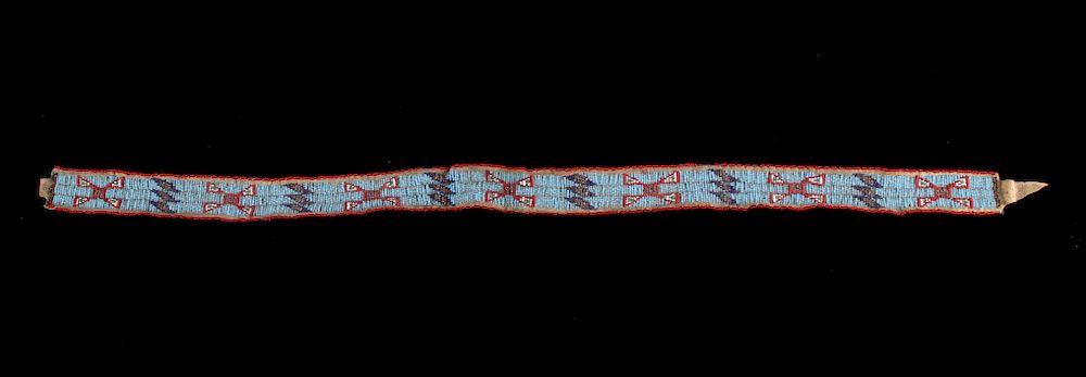 Appraisal: Sioux Fully Beaded Belt circa - The lot features a