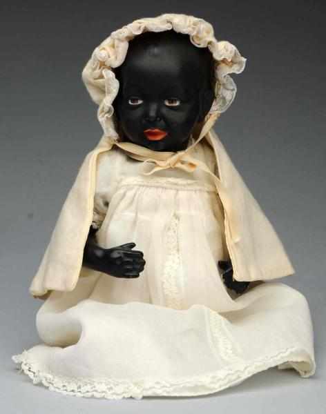 Appraisal: Rare K R Black Baby Doll German bisque socket head