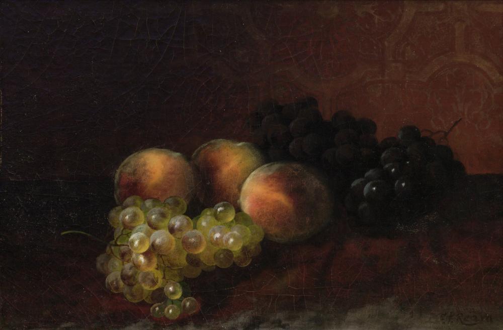 Appraisal: CARDUCIUS PLANTAGENET REAM American - Still Life with Peaches and