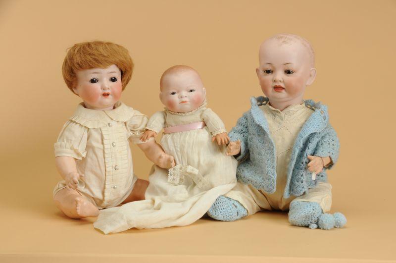 Appraisal: Lot of Three Baby Dolls Germany ca lot includes three