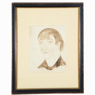 Appraisal: Attr Elie Nadelman drawing Attr Elie Nadelman drawing Attributed to