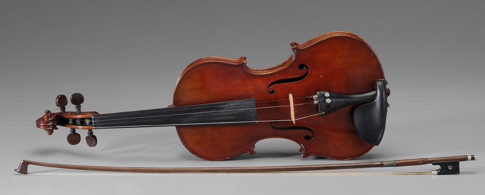 Appraisal: Herman Bischofberger Violin American circa violin with label H O