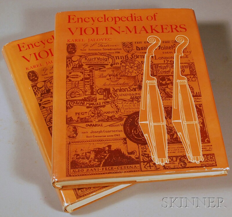 Appraisal: Jalovec Karel Encyclopedia of Violin-Makers volumes I and II