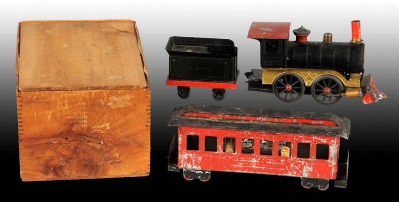 Appraisal: Weeden Dart Train Set In Its Original Box Description The