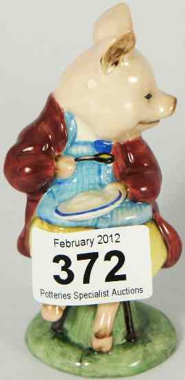 Appraisal: Beswick Beatrix Potter Figure Pigling Eats his Porridge BP a