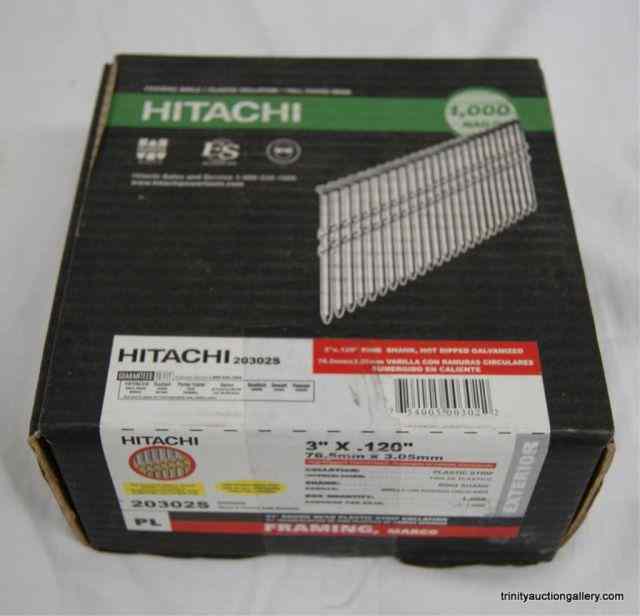 Appraisal: Hitachi Box of '' Framing NailsFrom the estate is a