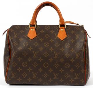 Appraisal: LOUIS VUITTON MONOGRAM CANVAS SPEEDY BAG LOUIS VUITTON MONOGRAM CANVAS