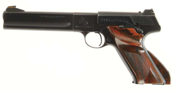 Appraisal: COLT ND MODEL MATCH TARGET SEMI-AUTO PISTOL Cal LR SN