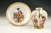 Appraisal: PIECE MEISSEN LOT - Includes a ca Meissen paneled baluster