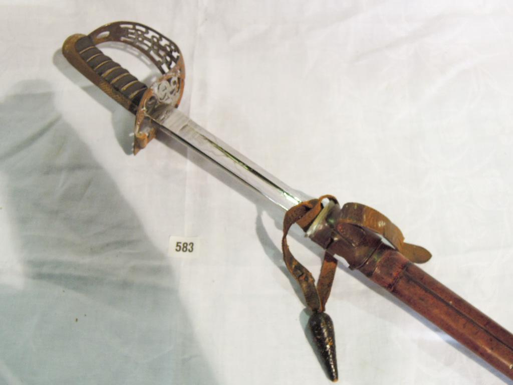 Appraisal: A Victorian officer's ceremonial sword made by Henry Wilkinson Pall