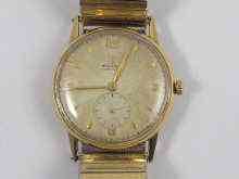 Appraisal: A ct gold 's Rolex gent's watch with expanding bracelet