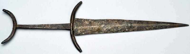 Appraisal: Dagger Circa Semi-excavated condition Blade features a very nice deep