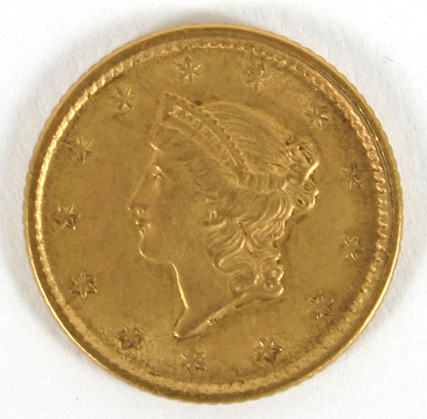 Appraisal: One Dollar Liberty Type I Gold Coin