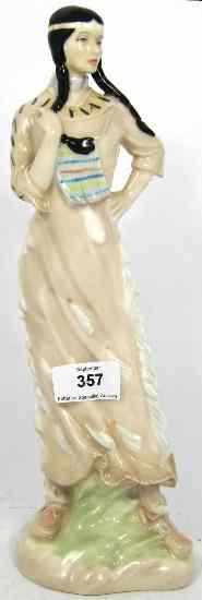 Appraisal: Royal Doulton Reflections Figure Indian Maiden HN