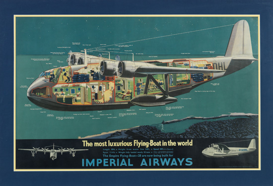 Appraisal: AVIATION Imperial Airways Imperial Airways The most luxurious Flying-Boat in