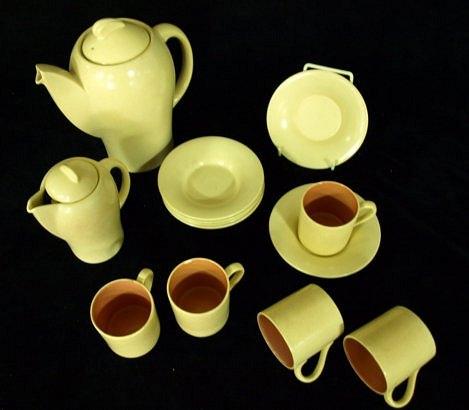 Appraisal: A Susie cooper part coffee service of stylised form