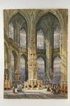 Appraisal: W C INK- Interior of St Lorenz Cathedral Nuremberg Germany