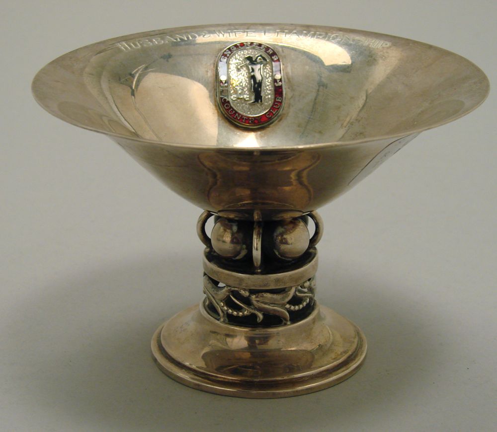 Appraisal: STERLING SILVER PEDESTAL BOWL By Fara Co of New York