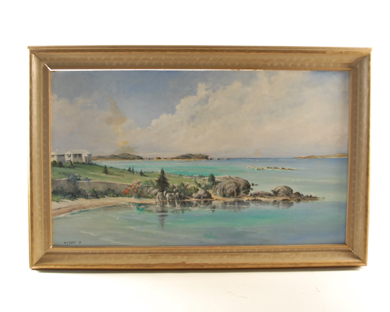 Appraisal: W Francis Snow th th C American A Bermuda Shoreline