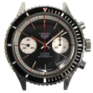 Appraisal: Vintage Heuer Carrera Diver's Chronograph Watch Marked on the dial